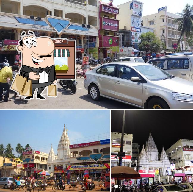 Enjoy the view outside Hotel Nayak Plaza