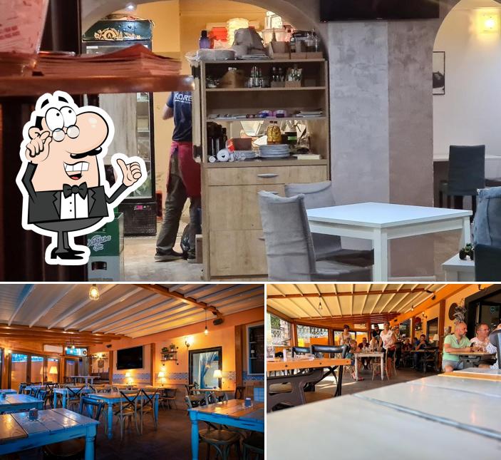 Dai un'occhiata agli interni di Pizza Place Destino