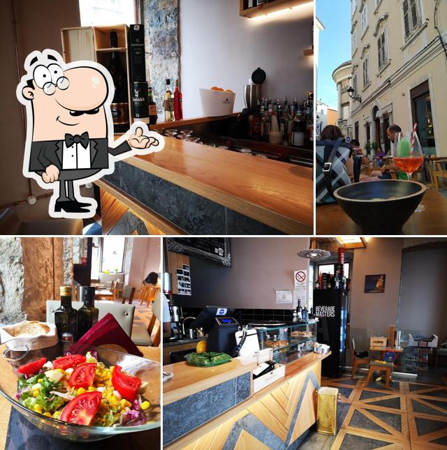 Gli interni di Bar Arc'OR
