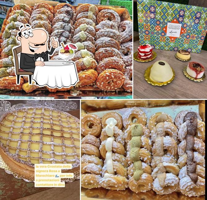 Cafè Napul'è offre un'ampia varietà di dolci