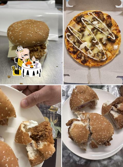 Food at AFC Abdullah Fried Chicken And Chinese