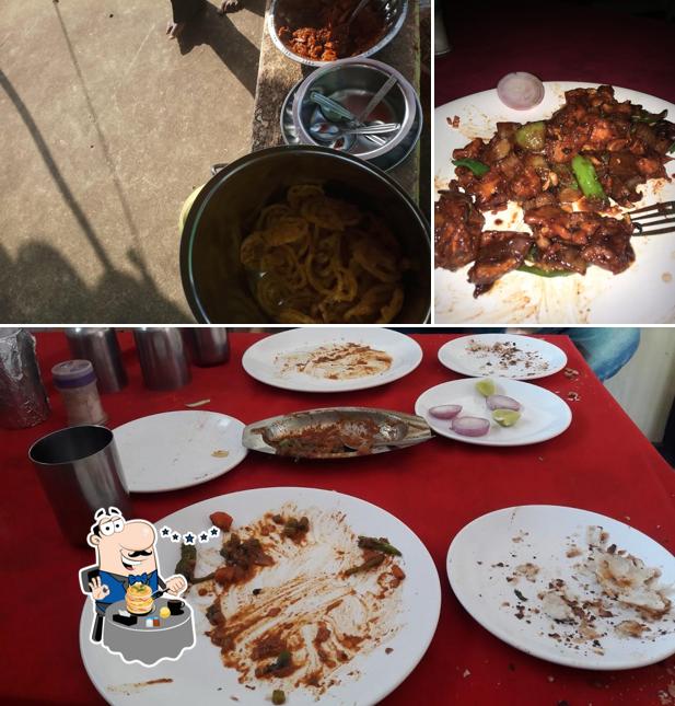 Food at AGM family restaurant