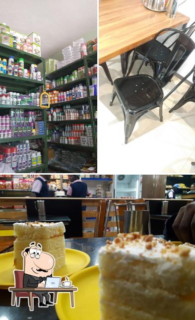The interior of Aswins Sweets & Snacks - Attur