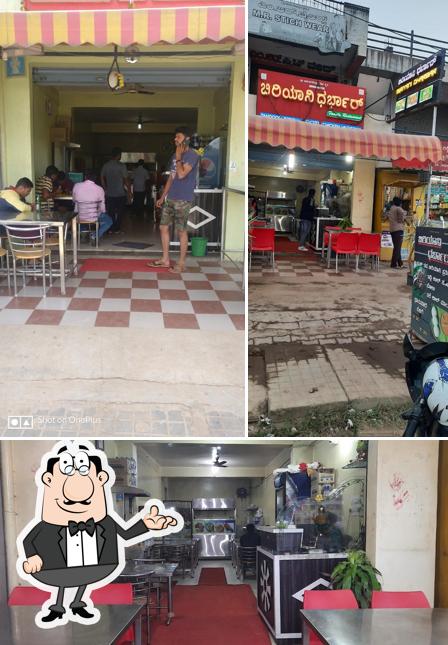The interior of Biriyani Dharbar