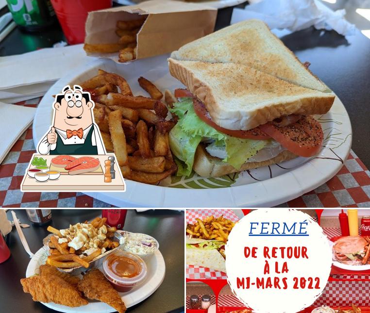 Poisson frites à Casse-croûte Mary Rockets