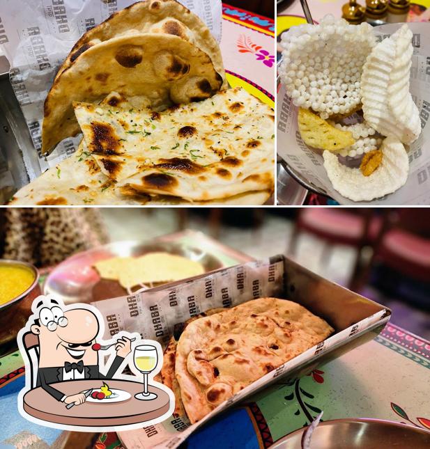 Meals at Dhaba Estd 1986 Delhi, Vasant Kunj