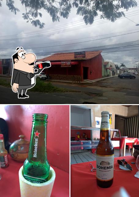 A foto da bebida e exterior a Empório Giga
