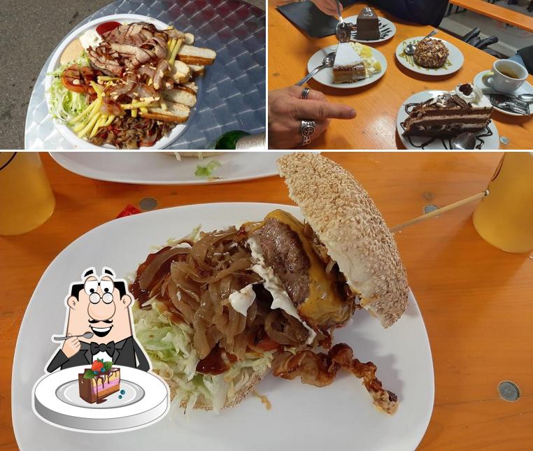 Torta al cioccolato al Food truck Dal Vezza