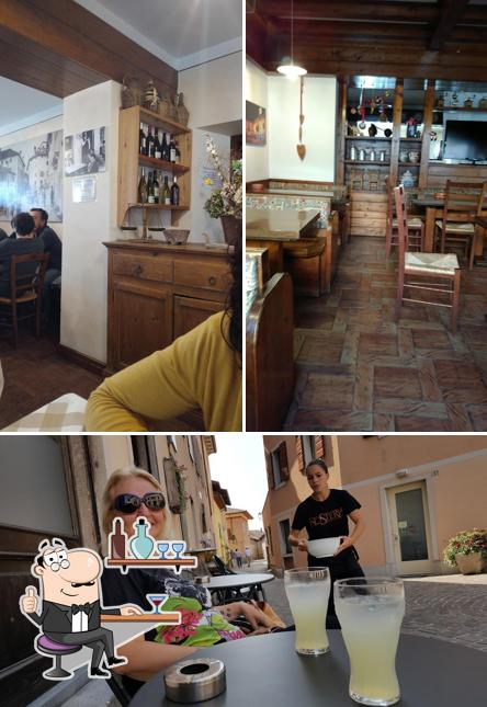 Gli interni di Hosteria Alpino
