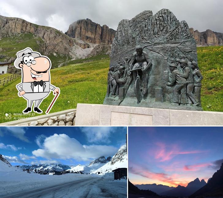 Gli esterni di Hotel Col di Lana