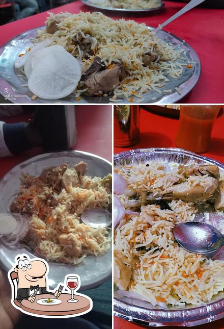 Food at Mehboob Biryani Centre