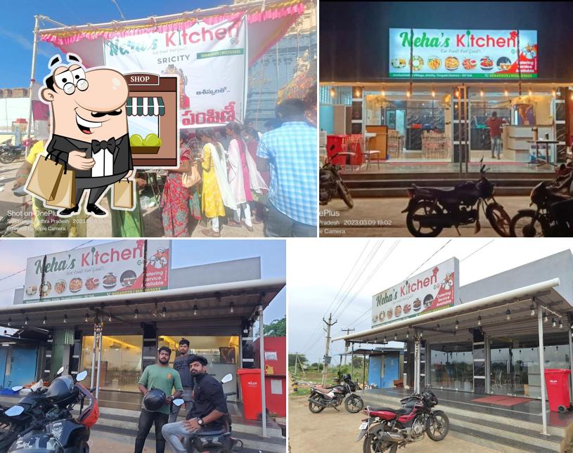 The exterior of Neha's Kitchen
