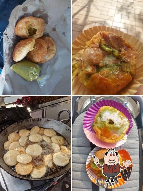 Niha dal kachori and pyaaz kachori