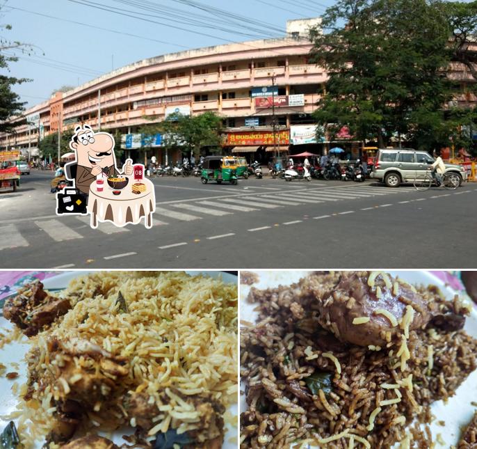 The restaurant's food and exterior