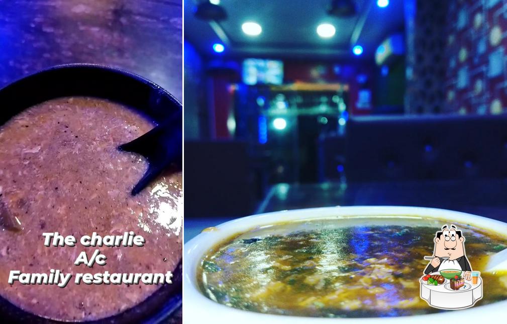 Hot and sour soup at The Charlie
