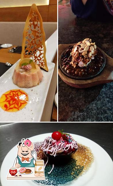 The Square Meal at Pujan offers a range of desserts