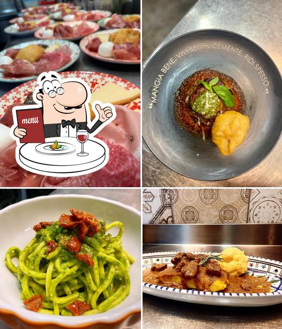 Cibo al Trattoria Il Pizzicotto