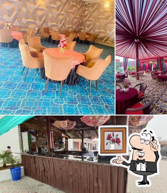 The interior of Spicy Hut Ludhiana