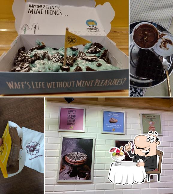 The Belgian Waffle Co offers a range of desserts