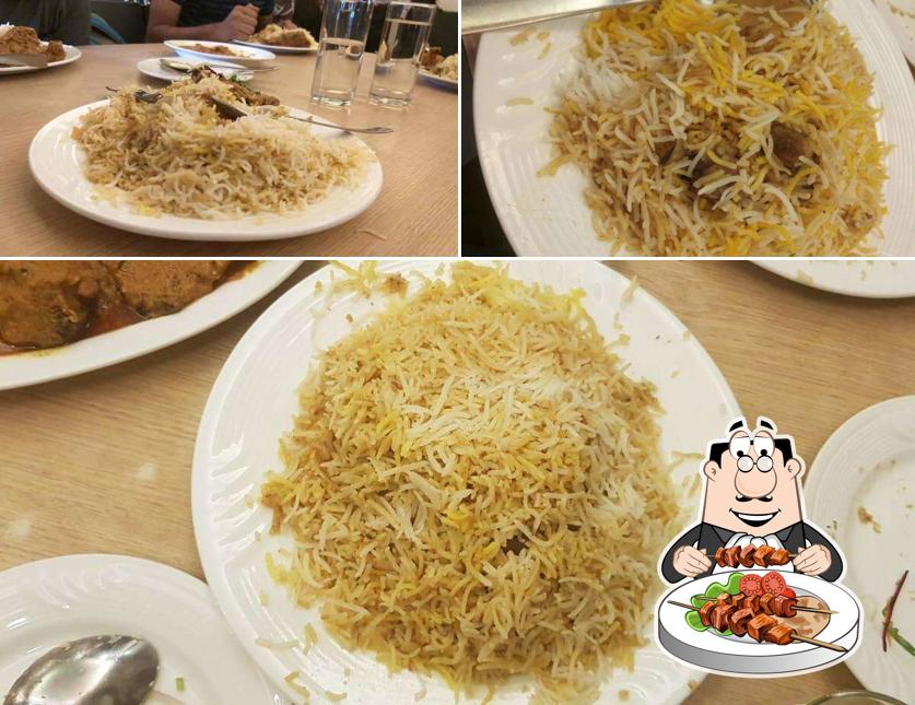 Food at Aminia Restaurant