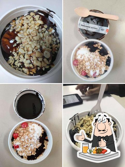 Food at Corner House Ice Creams