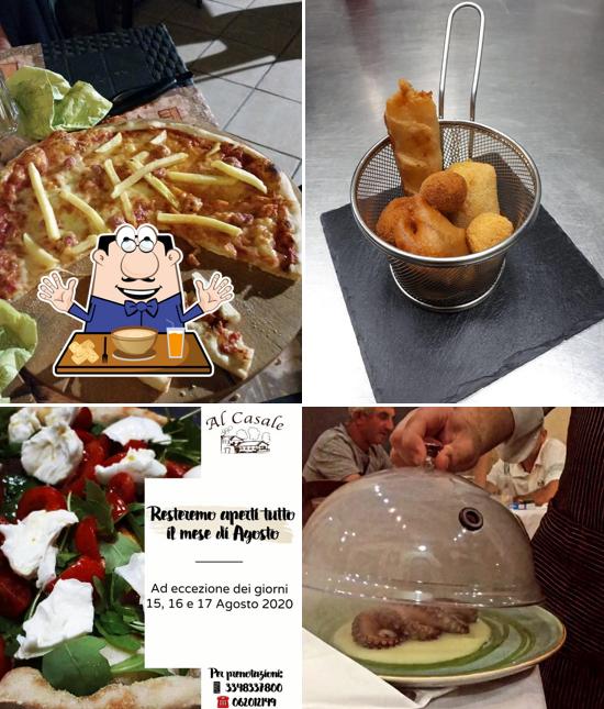 Cibo al Pizzeria Al Casale