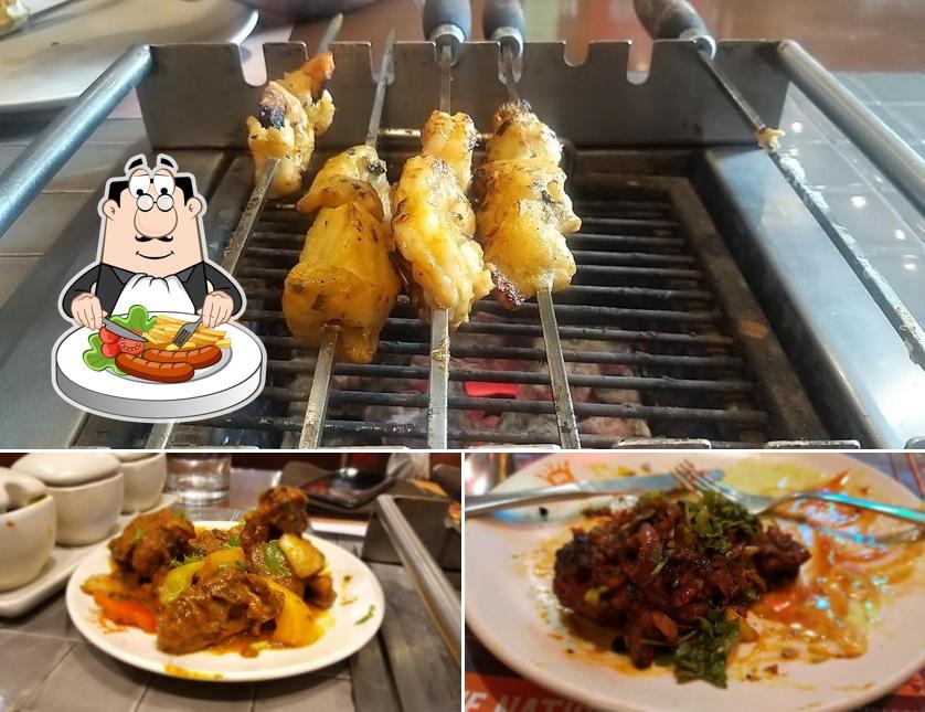 Food at Barbeque Nation