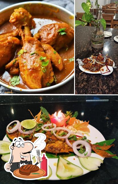 Try out meat meals at Blue Fin Restaurant