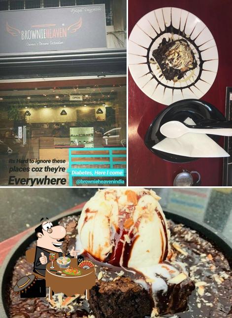 Food at Brownie Heaven
