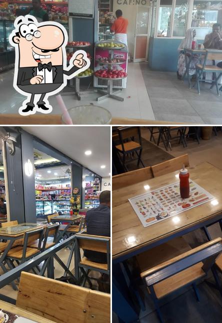 The interior of Cafe CAFINO