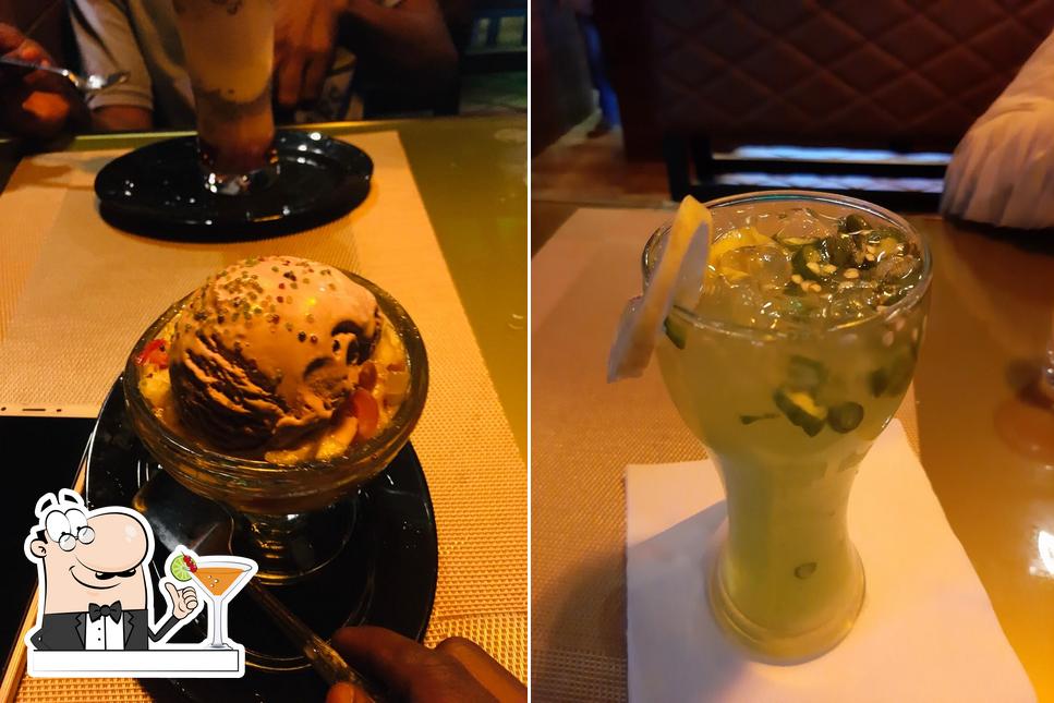 Pick a drink from the menu