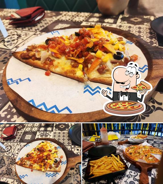 Pick various variants of pizza