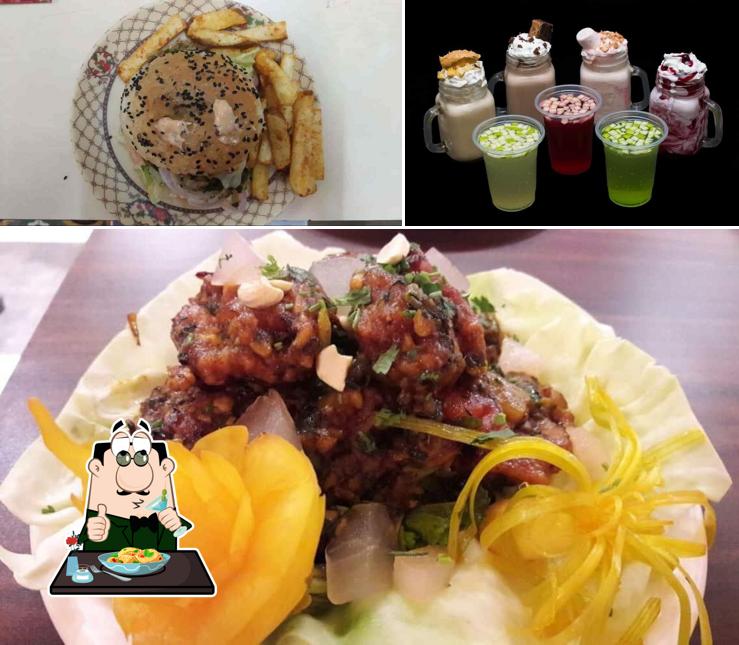 Check out the image displaying food and beverage at Frisbees