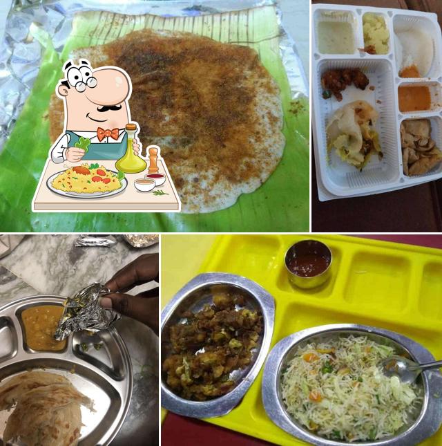 Meals at Hot Chips Veg Restaurant