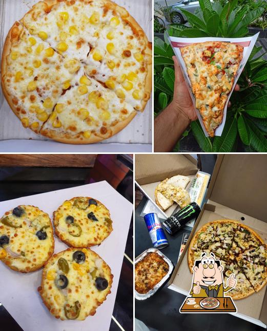 At La Pino'z Pizza Ghatlodiya, you can enjoy pizza
