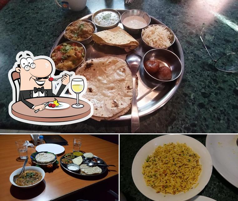 Food at Lotus Cafe