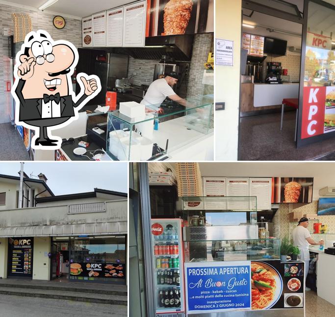 Gli interni di KPC TACOS & BURGERS