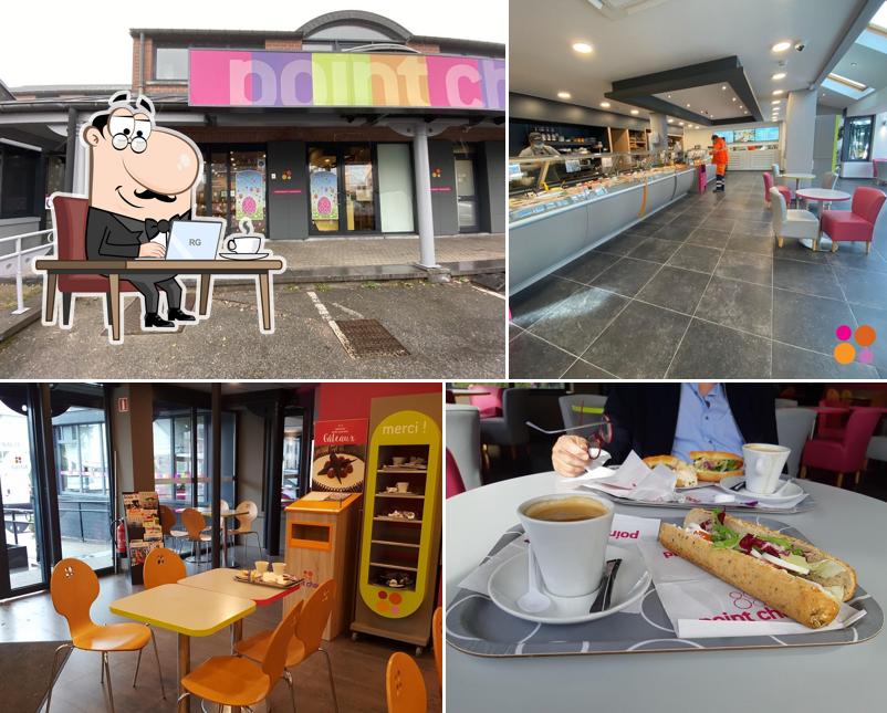 Installez-vous à l'une des tables de Boulangerie Beaufays - Point chaud