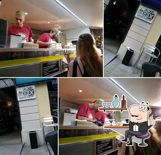 Gli interni di Caffè Zanotti