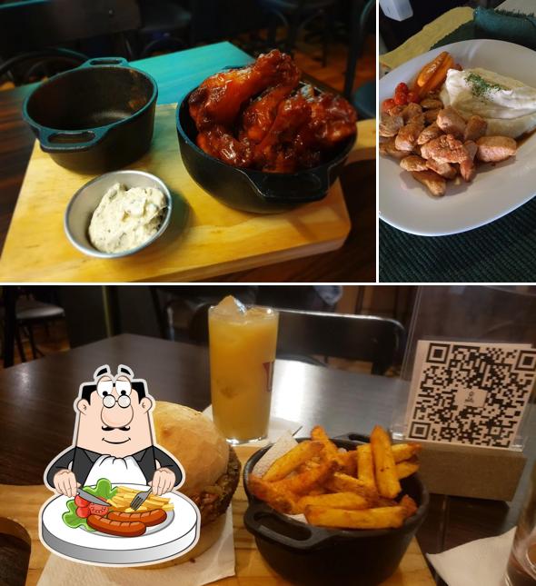 Comida em The Bridge Pub