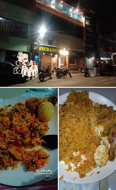 This is the photo displaying food and exterior at Cafe Mechanics