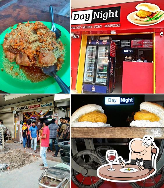 Food at Day Night - The Vadapav Factory