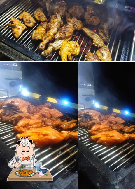 Chicken wings at Friends Barbeque