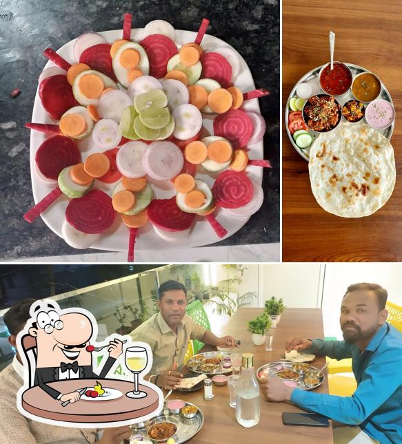 Food at Hotel Assal Chav Paluschi