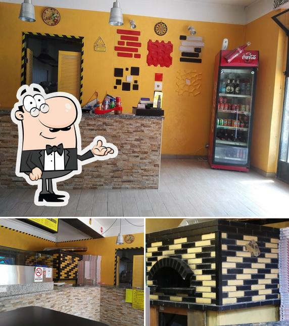 Gli interni di La Maison della Pizza - Pizzeria d'asporto