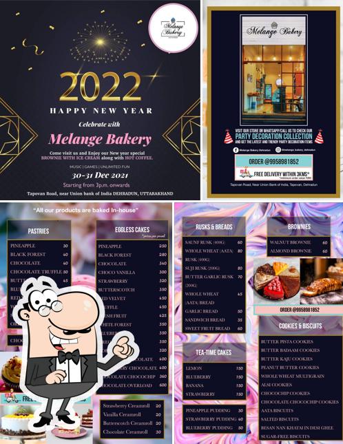 The exterior of Mélange Bakery