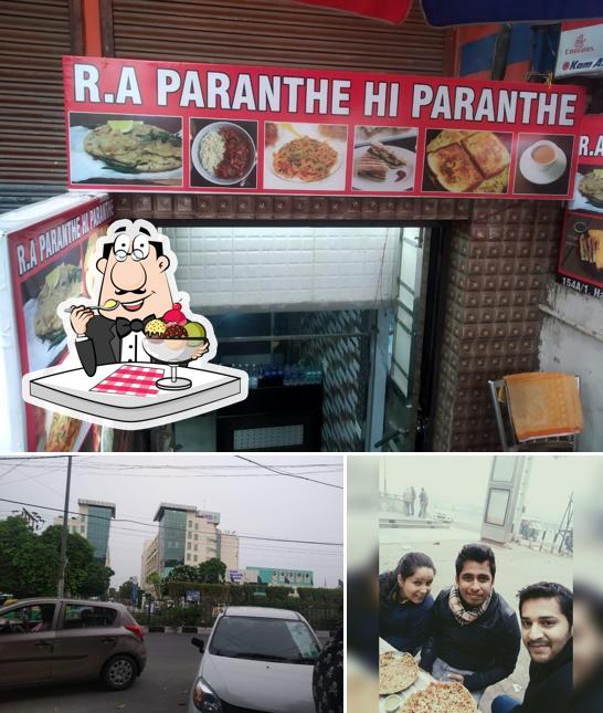 Parathe Hi Parathe provides a selection of sweet dishes