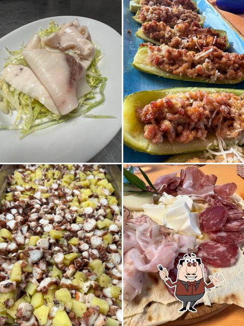 Platti al Ristorante Torre Salinas
