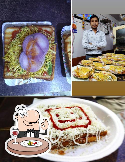 Food at Shreenath Faryali & Sandwich