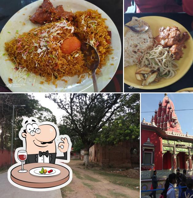 This is the picture showing food and exterior at UNIVERSITY CANTEENS OF LNMU DARBHANGA
